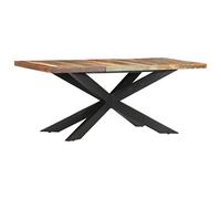 vidaXL Mesa de Comedor Cocina Bar Auxiliar Salón Decoración Interior Dormitorio Sala de Estar Oficina Mueble de Madera Maciza Reciclada