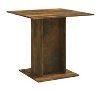 vidaXL Mesa de Comedor Consola Cocina Bistró Restaurante Salón Sala de Estar Jardín Terraza Hogar Madera Contrachapada Roble Ahumado