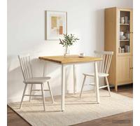 vidaXL Mesa de Comedor Cuadrada 90 x 90 x 75 cm