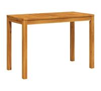vidaXL Mesa de jardín madera maciza de acacia 85×85×74/110×55×75/150×90×74 cm estructura resistente
