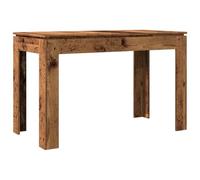 Mesa de comedor de madera contrachapada madera vieja