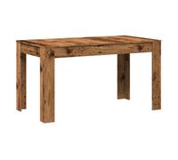 Vidaxl mesa de comedor madera ingeniería envejecida 140x74,5x76 cm