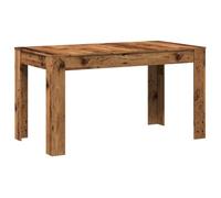 vidaXL Mesa de Comedor Madera ingeniería Envejecida 140x74,5x76 cm