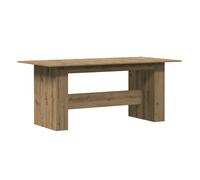 vidaXL Mesa de comedor madera de ingeniería Roble Artisan 180x90x76 cm
