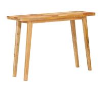 vidaXL Mesa de comedor Natural 100 x 35 x 75 cm Madera de mango maciza