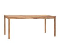 vidaXL Mesa de comedor para jardín exterior 180x90x77 cm Duradera y estable
