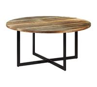 vidaXL Mesa de Comedor Salón Sala de Estar Muebles Mobiliario Soporte Exterior Cocina Duradera Estable 150x75 cm Madera Maciza de Mango