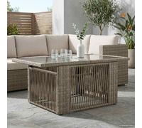 vidaXL Mesa de jardín elevable Gris 100 x 55 x 37 cm