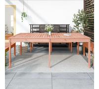 vidaXL Mesa de jardín madera maciza de abeto Douglas 203,5x100x76 cm