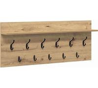vidaXL Mesa de noche de pared, soporte para pared, roble artesanal