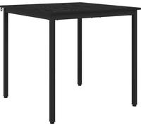 vidaXL - Mesa Esstisch, 80 x 80 x 75 cm, tablero de madera, color , aspecto de roble