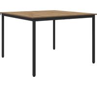 vidaXL Mesa Esstische (mesa de comedor) de 110 x 110 x 75 cm, fabricada en material de madera con acabado en roble artesanal