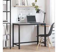 vidaXL Mesa Gris Sonoma 80 x 50 x 76,5 cm Madera Ingenierizada y Acero