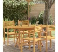 Mesa De Jardín Mountain Plegable Madera De Eucalipto 75x160x85 Cm