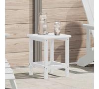 vidaXL Mesa lateral 38 x 38 x 46 cm Polietileno