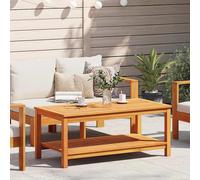 vidaXL Mesa lateral Aceite Natural 110 x 55 x 45 cm