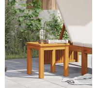 vidaXL Mesa lateral Aceite Natural 35 x 35 x 34 cm