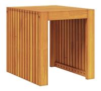 vidaXL Mesa Lateral Aceite Natural 43 x 36 x 40 cm