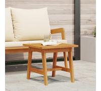 vidaXL Mesa lateral Aceite Natural 45 x 45 x 40 cm
