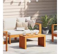 vidaXL Mesa lateral Aceite Natural 70 x 35 x 35 cm