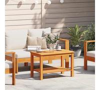 vidaXL Mesa lateral Aceite Natural 70 x 40 x 45 cm