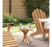 vidaXL Mesa lateral Marrón 40 x 40 x 41 cm Madera de teca maciza