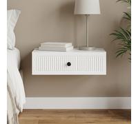 vidaXL Mesa Lateral Montada en la Pared 59 x 34,5 x 17 cm