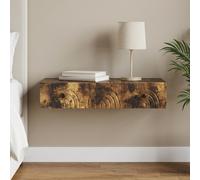 vidaXL Mesa Lateral Montada en la Pared 87,5 x 34,5 x 17 cm