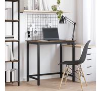 vidaXL Mesa Roble ahumado 100 x 50 x 76,5 cm