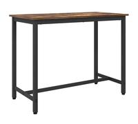 vidaXL Mesa Roble ahumado 100 x 50 x 76,5 cm