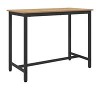vidaXL Mesa Roble artisan 100 x 50 x 76,5 cm