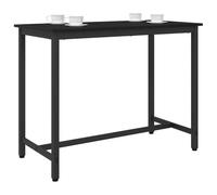 vidaXL Mesa, color , aspecto de roble, 100 x 50 x 76,5 cm