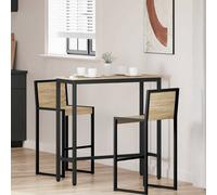 vidaXL Mesa Roble Sonoma 100 x 40 x 100,5 cm