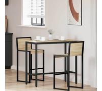vidaXL Mesa Roble Sonoma 100 x 50 x 90,5 cm