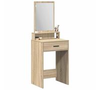 vidaXL Mesa tocador Roble Sonoma 50x41x140 cm Madera de ingeniería, Almacenamiento moderno