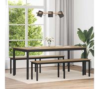 vidaXL Mesas de comedor 180 x 90 x 75 cm Madera de ingeniería