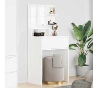 vidaXL Mesas de tocador de dormitorio 80 x 39,6 x 135 cm