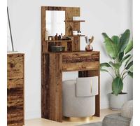 vidaXL Mesas de tocador de dormitorio Madera Vieja 80 x 39,6 x 135 cm