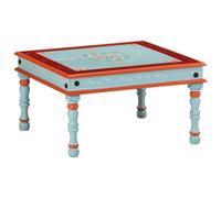vidaXL Mesita Auxiliar Pintada a Madera de Mango