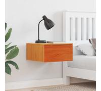vidaXL Mesita de Noche 2 uds. Marrón cera 37 x 35 x 18,5 cm
