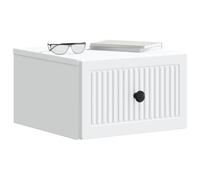 vidaXL Mesita de Noche de Pared 33 x 34,5 x 20 cm Madera de Ingeniería, Gabinete Vintage, Estante Rectangular, Escritorio Compacto, Organizador Elegante para tu Habitación