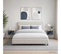 vidaXL Mesita de Noche de Pared DOKKUM 2 uds. Roble Sonoma