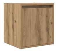 vidaXL Mesita de Noche de Pared Roble Artisan 38x34x40 cm, mesita de Noche, mesita de Noche, Mesa de Noche, mesita de Noche, Armario de Cama