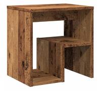 vidaXL Mesita de Noche Madera de ingeniería Envejecida 40x30x40 cm, Muebles de Cama, mesita Auxiliar para Dormitorio, Muebles de Dormitorio