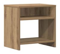 vidaXL Mesita de Noche Madera de ingeniería Roble artisian 40x30x40 cm, Mesa Auxiliar, Armario Auxiliar, Soporte para teléfono, mesilla de Noche