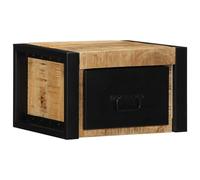 vidaXL Mesita de noche madera maciza de mango 40x35x25 cm