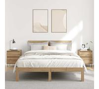 vidaXL Mesitas de noche 2 uds madera roble artisian 40x35x50 cm