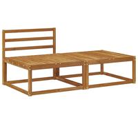vidaXL: Módulo de sofá modular, 2 unidades, color natural