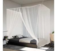 vidaXL Mosquitera colgante 156 malla blanca 220x120x150 cm