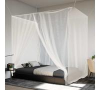 vidaXL Mosquitera colgante 156 malla blanca 220x180x180 cm